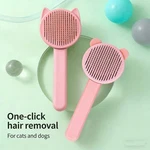 Self-cleaning Practical Easy-to-clean Efficient Press Type Pet Hair Remover Comb. Fixed Price $38.36.