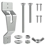 Wall Mount Spare Tire Carrier For Trailer, Wheel Bracket Rac.... Fixed Price $17.21.