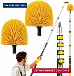 5-18FT Cobweb Duster With Extension Pole, Opow 25FT High Reach Spider Brush,. Fixed Price $88.38.