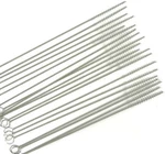 Honbay Straw Cleaner Brushes, Nylon Bristles One Size, Silver, White. Fixed Price $10.52.