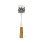 Full Circle Bamboo Bottle Brush With Replaceable Head For Eco-friendly Cleaning. Fixed Price $14.99.
