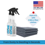 Maxlone Waterless Car Detailer Spray 2X20OZ Microfiber Towels Shine Protect. Fixed Price $138.99.
