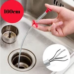 New 160CM Kitchen Sewer Dredging Device Tools Spring Pipe Sink Cleaning Hook. Fixed Price $13.99.