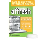 Affresh Dishwasher Cleaner, Helps Power Away Odor Causing Bacteria 6 Tablets. Fixed Price $12.80.