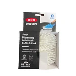 2 Pack Oxo Good Grips Soap Dispensing White Dish Brush Head Refills Replacement. Fixed Price $9.99.