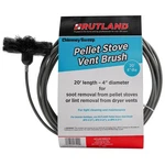 Rutland 4-INCH Pellet Stove/dryer Vent Brush With 4" 20' Handle, Black. Fixed Price $37.35.