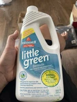 Bissell Little Green Formula Sealed 32OZ Carpets Upholstery Spot Lifter. Fixed Price $19.00.