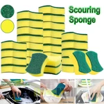 Lot Of 6-72 Pcs Sponge Scrubber Scourer Wash Clean Dish Pads Bulk Kitchen. Fixed Price $33.49.