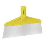 Vikan 29106 10" Yellow Stainless Steel Table And Floor Scraper. Fixed Price $31.00.