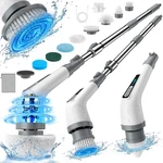 Electric Spin Scrubber, Cordless Bathroom Cleaning Brush For Home, 420PRM Shower. Fixed Price $77.99.