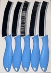 Sxhyf 5PC Hard Bristle Crevice Cleaning Brush Grout Scrub House Supply Blue. Fixed Price $10.99.