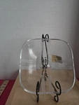 Noritake Full Lead Crystal Bowl Can Be Used Serving Dish Treat. Fixed Price $20.50.