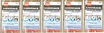 5 Pack Oatey 0.6OZ Liquilock Toilet Removal Water Solidifier Absorbing Crystals. Fixed Price $15.99.