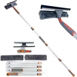 Professional Window Squeegee Cleaner, 2 1 Shower Orange, Gray, Silver. Fixed Price $27.02.