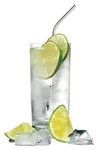 Harold Import Co. 48 Stainless Steel Drinking Straws In. With Cleaning Brush. Fixed Price $11.99.