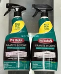 (2-PK) Weiman Granite & Stone Streak-free Cleaner Polish Marble Tile Floor 24OZ. Fixed Price $29.95.