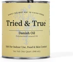 Danish Oil, Quart - Pure Polymerized Linseed Wood Finish, Ideal For Furnitur. Fixed Price $78.12.