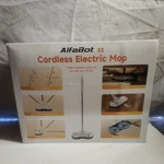 Alfabot S2 Cordless Electric Mop Floor Cleaner Led Light Water Spray Double Spin. Fixed Price $35.00.