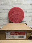 Brand New Box Of Niagara Red 16" Buffing Pads 175-600 Rpm. Fixed Price $10.50.