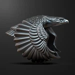 Eagle Wax Pattern For Lost Casting True Resin. Fixed Price $35.00.