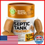 Septic Tank Treatment - 12 Pods, Year Supply Rv Toilet Dissolvable. Fixed Price $14.95.