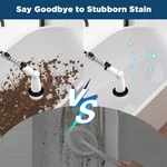 Swtroom Electric Spin Scrubber, Extendable Handle, 2 Speed Usb-c HK036-A White. Fixed Price $29.64.