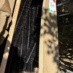 Standard 5 In. - Quantity Of 10 36 Inch Units Leaf Filter Brush Gutter Guard. Fixed Price $88.25.
