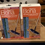 Bona AX0003495 Power Plus Deep Cleaning Pad Microfiber 18 New (2 Boxes). Fixed Price $14.65.