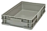Hudson 24X15X5" (3 Pack) Straight Wall Handled Storage Container Tote. Fixed Price $71.00.