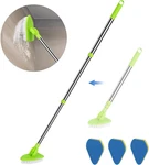 2 Scrub Cleaning Brush With 37 Long Extendable HANDLE,1 Stiff Bristle. Fixed Price $15.18.