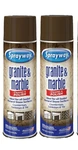 Sprayway SW702R Granite And Marble Cleaner & Polish Foam Cans Free Ship. Fixed Price $28.43.