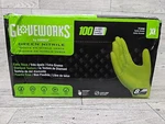 Ammex GWGN48100 Gloveworks Hd Green Nitrile Diamond Grip - Xl. Fixed Price $34.99.