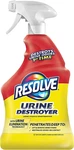 Resolve Urine Destroyer Spray Stain & Odor Remover, Transparent, No Flavor, 32. Fixed Price $16.67.