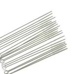 Honbay Straw Cleaner Brushes, Nylon Bristles Stainless Steel Handle, One Size. Fixed Price $13.45.