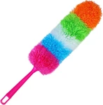 Rainbow Static Feather Duster With Beandable Washable Head More Fibers. Fixed Price $9.72.