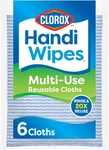 Clorox Handi Wipes Multi Use Reusable Cloths, 6 Count Package May Vary. Fixed Price $8.82.