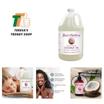 Nourishing Fractionated Coconut Oil - Deep Hydration & Makeup Remover, 128 Fl Oz. Fixed Price $93.99.