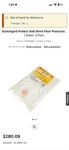 3M Scotchgard Resilient Floor Protector, 1 Gallon Bag. Fixed Price $75.00.