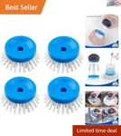 Essential Pack Of 4 Soap Dispensing Palm Brush Refills Gentle Kitchen Cleaners. Fixed Price $27.99.