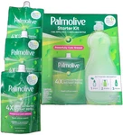 Palmolive Shake & Clean Dish Soap Starter Kit + 3 Refill Pouches. Fixed Price $14.24.