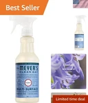 Natural Multi-surface Cleaner With Bluebell Scent 16 Fl Oz By Mrs. Meyer's. Fixed Price $15.29.
