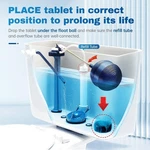 Vacplus Automatic Toilet Bowl Cleaner Tablets, Bathroom Tank (30. Fixed Price $32.18.