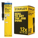 Stanley S422 Kitchen&bath Tub&tilesilicone Sealant Acetoxycure 10.1OZ 12PK Clear. Fixed Price $49.99.