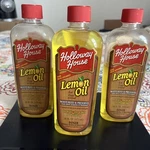 3 Holloway House Lemon Oil Fine Wood Cleaner Moisturize Preserve W/ Sun Guard. Fixed Price $24.99.