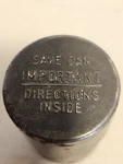 Vintage Uni-pan Film Canister W/ Roll, Inserts & Mailer 1940S-50S 014502. Fixed Price $32.99.