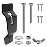 Wall Mount Spare Tire Carrier For Trailer, Wheel Bracket Rac.... Fixed Price $20.22.