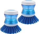 Yeudeuy Kitchen Brush Cleaning Dish Washing With Soap Dispenser 2PCS New. Fixed Price $37.99.