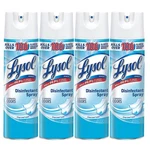 Lysol Disinfectant Spray, Crisp Linen, Antibacterial & Deodorizing, 19OZ, 4 Pack. Fixed Price $28.75.