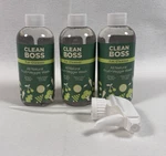 Joy Boss Eat Cleaner Fruit & Veggie Natural Wash 3 Bottles + Spray Attach. Fixed Price $24.90.