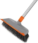 Bitope Deck Brush With Long Handle, Heavy Duty Floor Cleaning Scrubber. Fixed Price $31.01.
